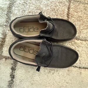 Hey Dude Men's Black Shoe